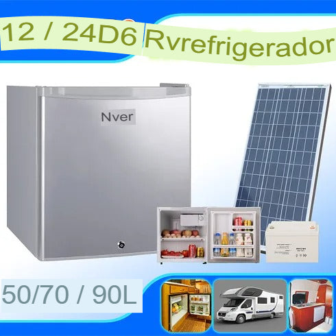 SolarCool Mini: Refrigerador Portátil Solar + [ 2 Painéis Solares Grátis ]