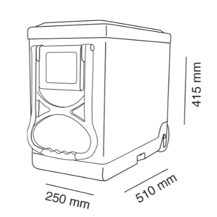 SUPER CAIXA TÉRMICA COOLER MULTIFUNCIONAL 5 EM 1 – 32 LITROS